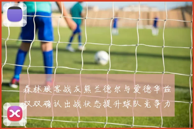 森林狼客战灰熊兰德尔与爱德华兹双双确认出战状态提升球队竞争力